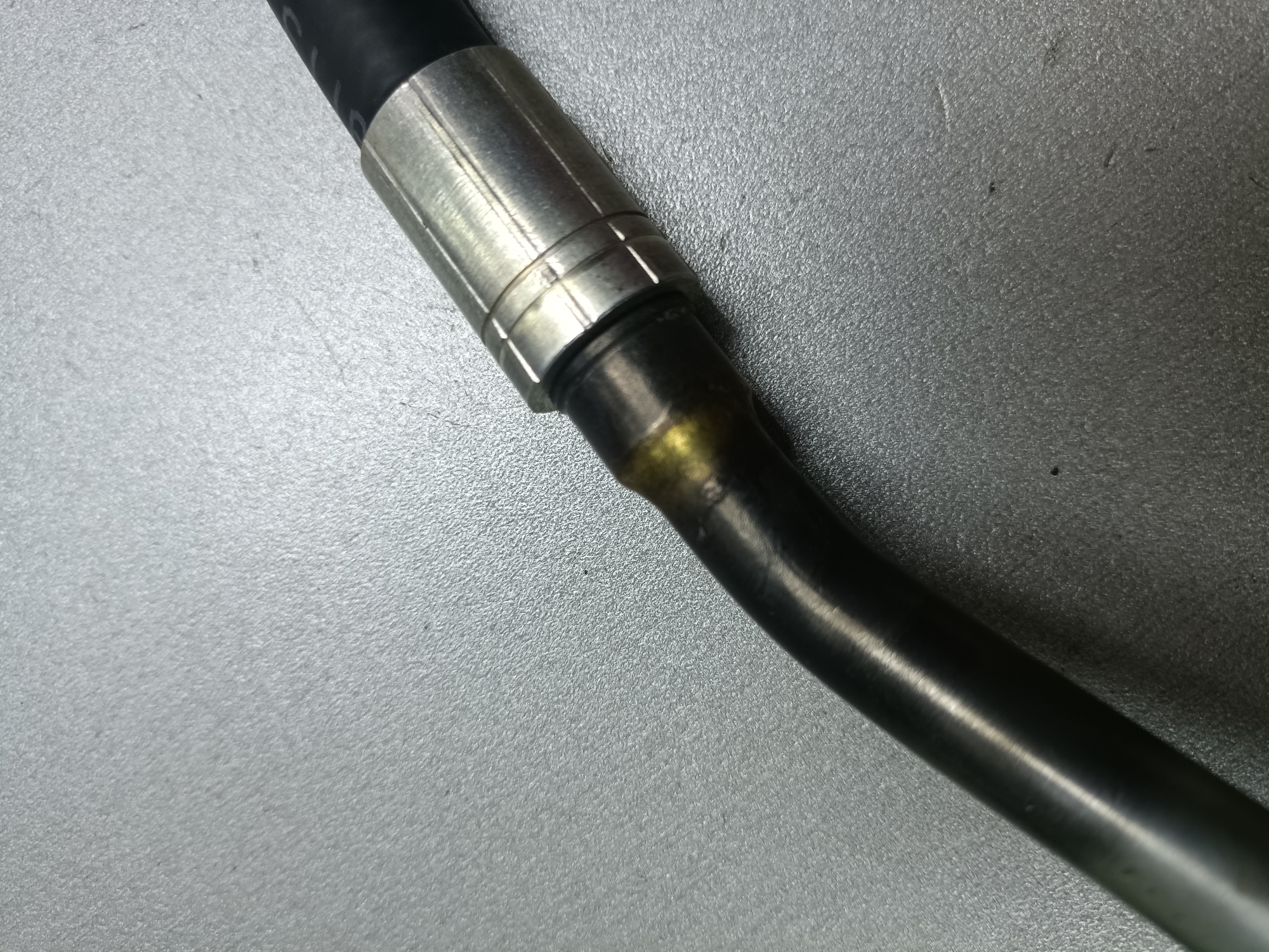 Пайка фитинга