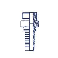 ORFS наружная резьба