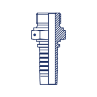 BSP наружная резьба