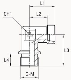 Угловой метрика, уплотнение тип В