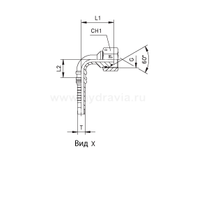 BSP Interlock внутренняя резьба фиксированная накидная гайка/накидная гайка - угол 90°- конус 60° c O-ring - ISO 8434-6 (BS 5200)